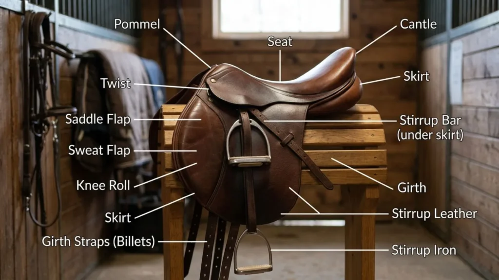  The Most Important Saddle Parts Names 