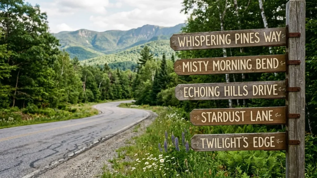 Unique & Poetic Road Sign Names 
