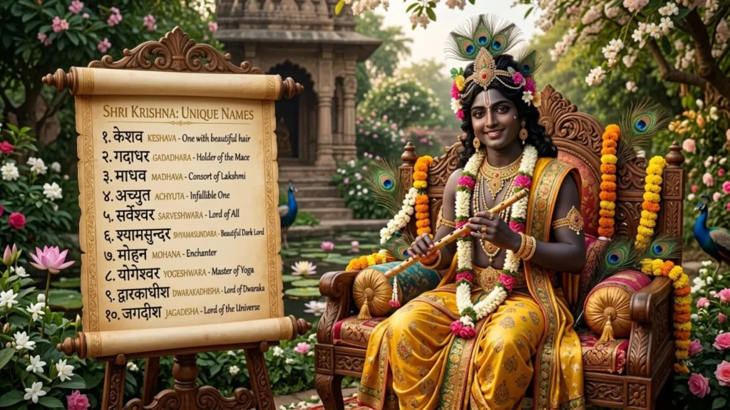  Unique Krishna Names