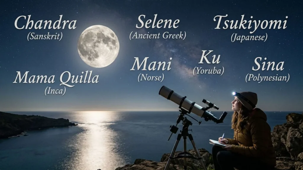  Unique Names for the Moon