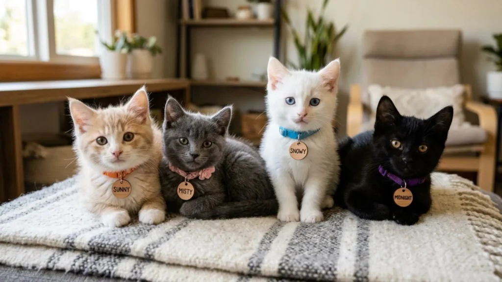  Color-Inspired Names for Kittens
