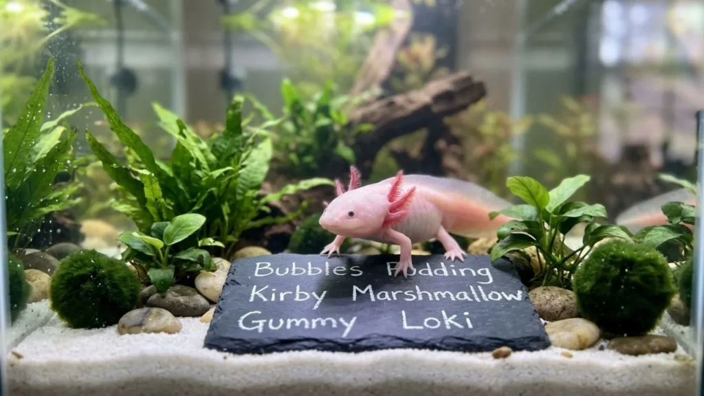 Cute Names for Axolotls
