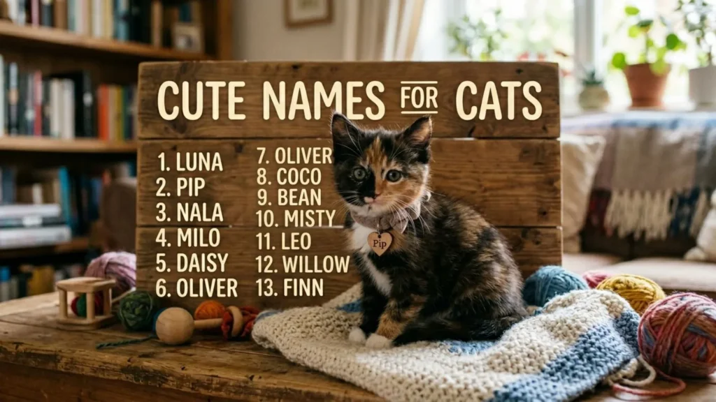  Cute Names for Cats