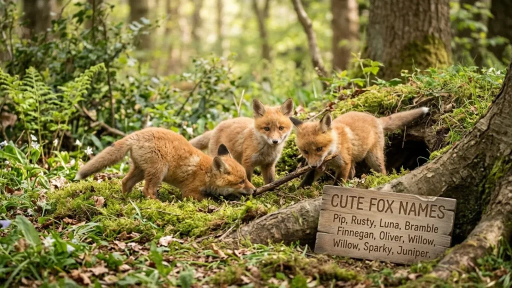 Cute Names for Foxes