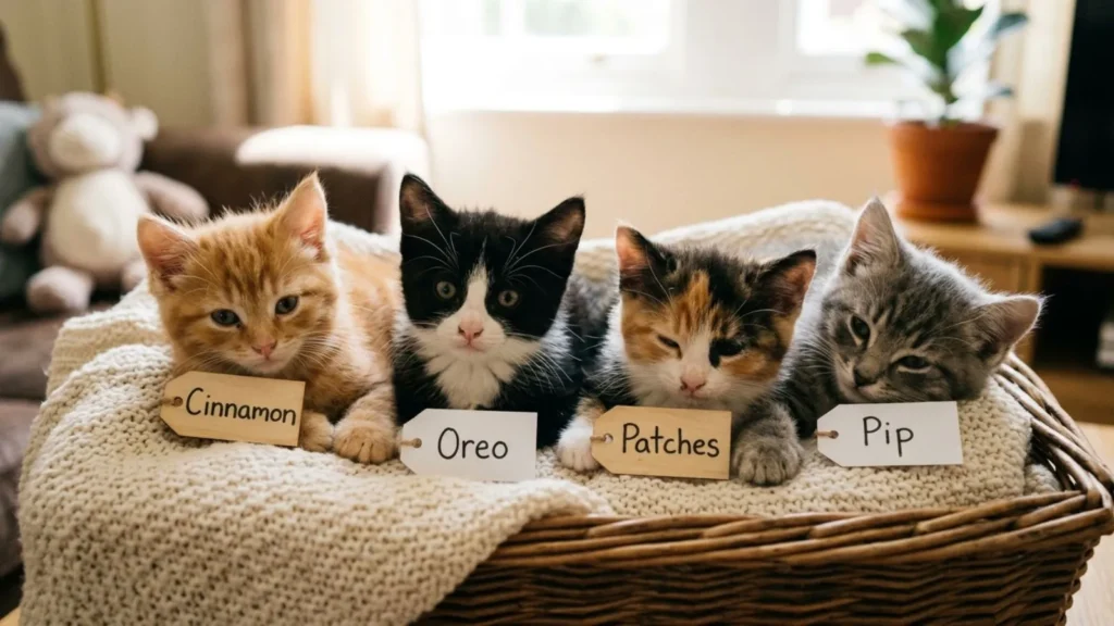  Cute Names for Kittens