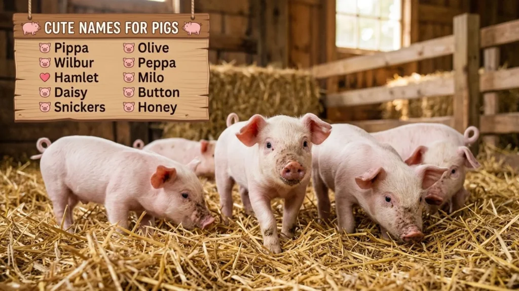 Cute Names for Pigs