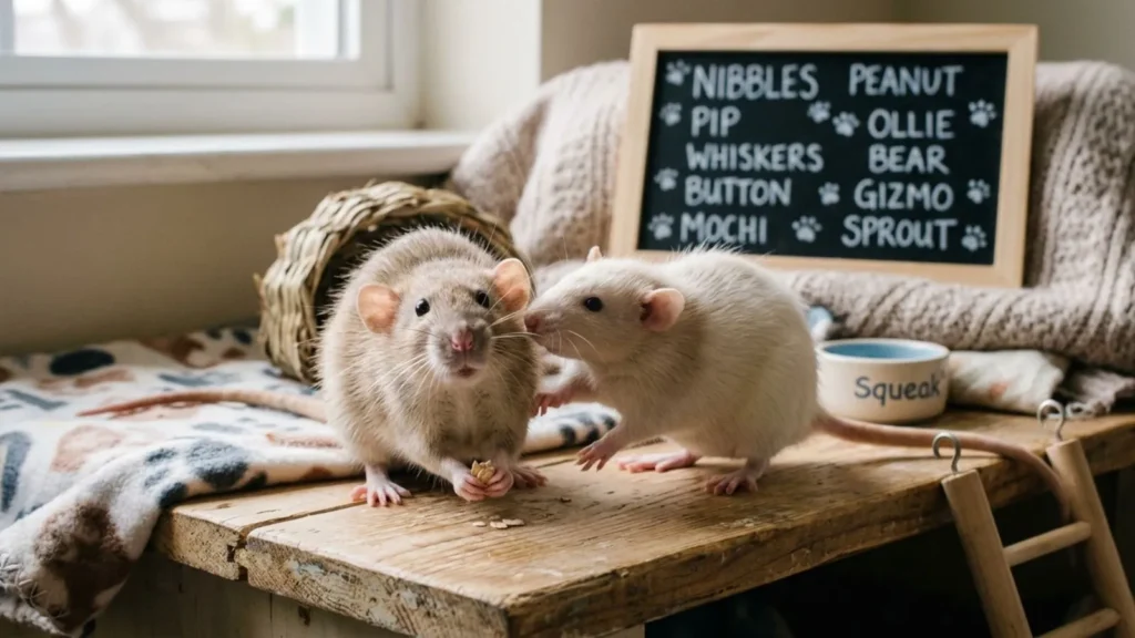  Cute Names for Rats