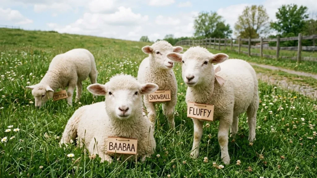 Cute Names for Sheep