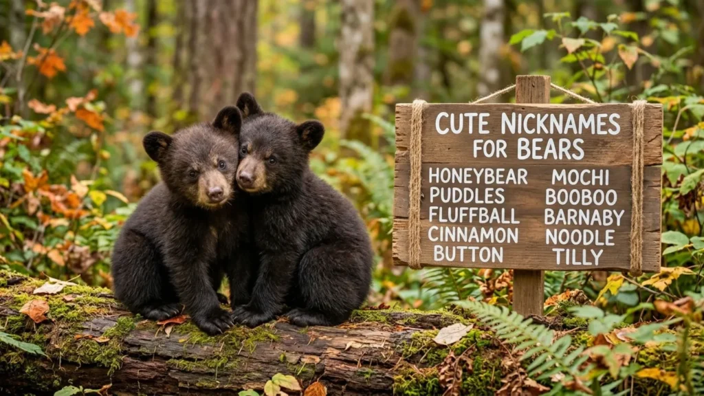 Cute Nicknames for Bears