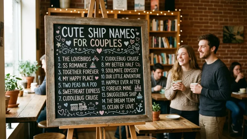 Cute Ship Names for Couples