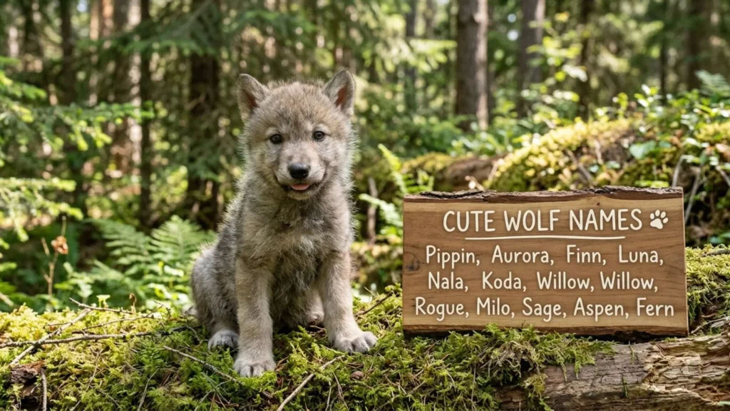  Cute Wolf Names
