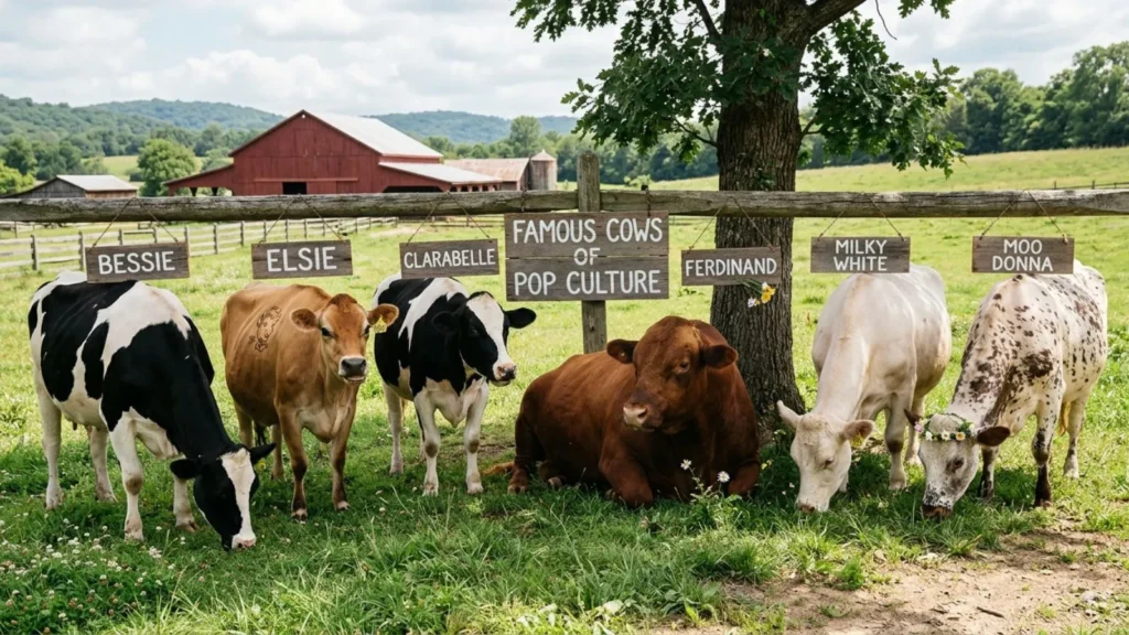 Famous & Pop Culture Cow Names