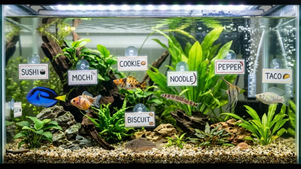 Food-Inspired Names for Fish