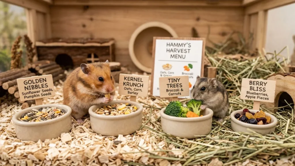  Food Names for Hamsters