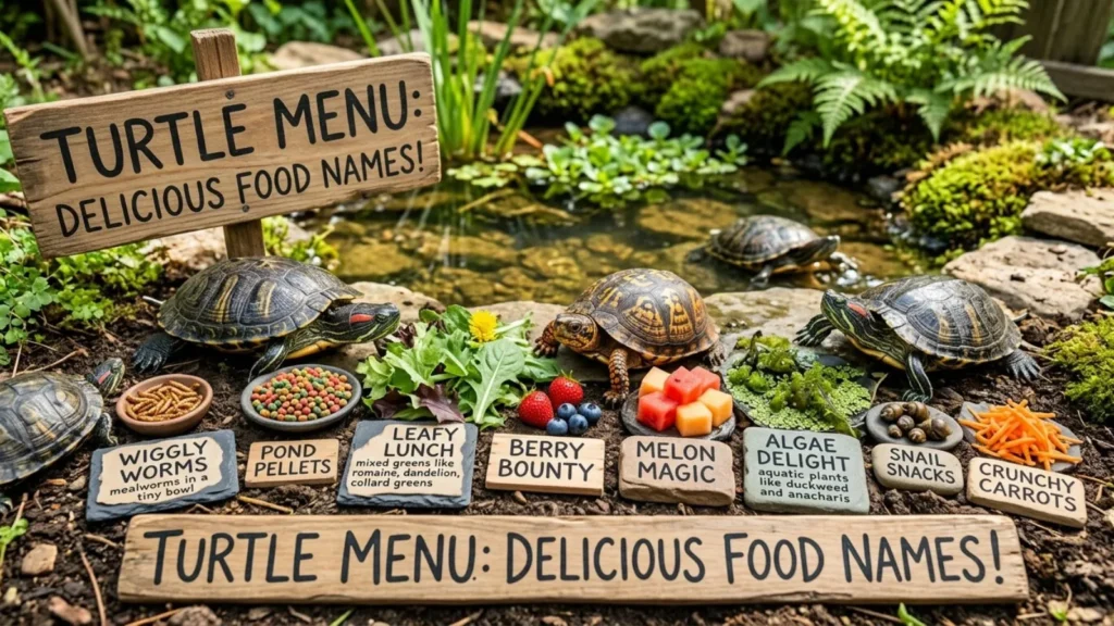 Food Names for Turtles