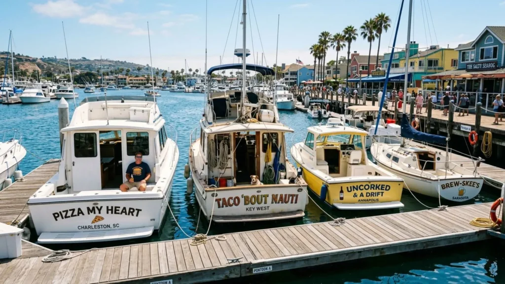 Funny Food & Drink Boat Names