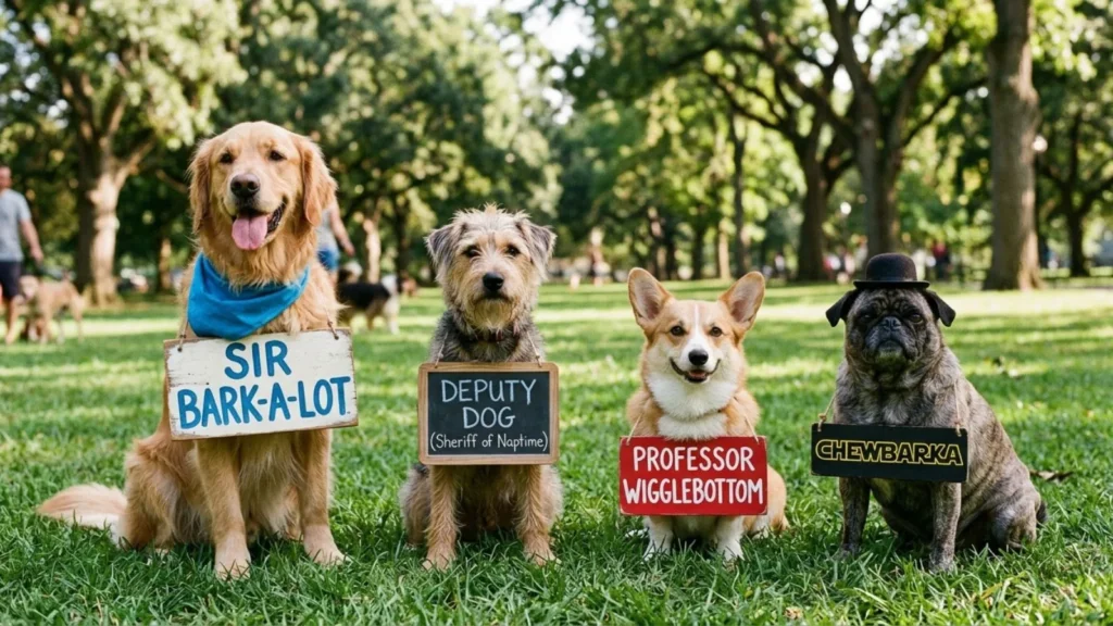 Funny Names for Dogs