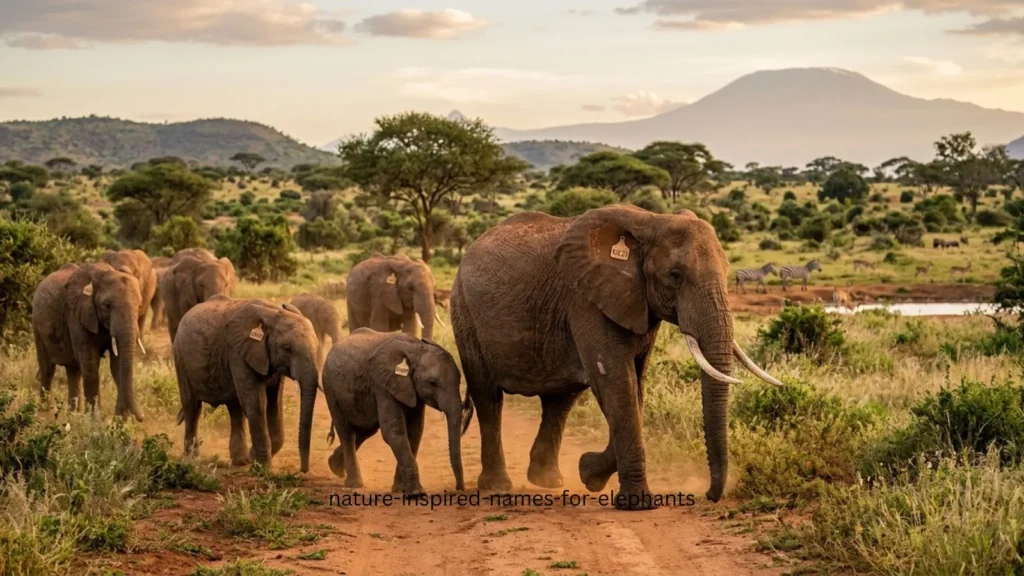  Nature-Inspired Names for Elephants