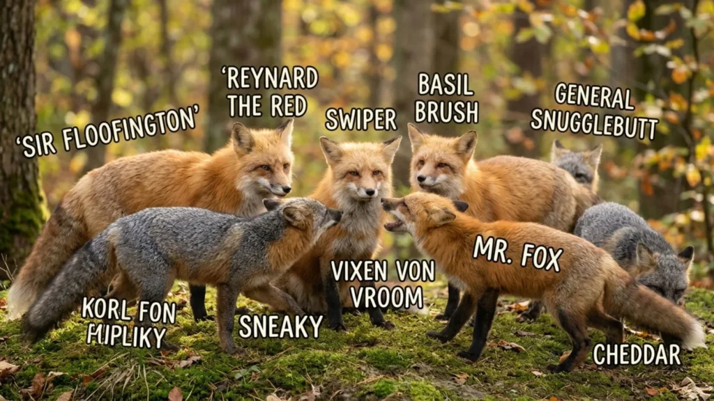 Funny Names for Foxes