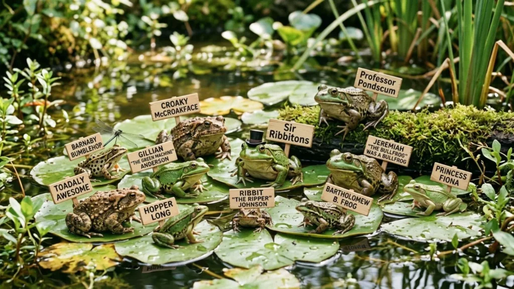 Funny Names for Frogs