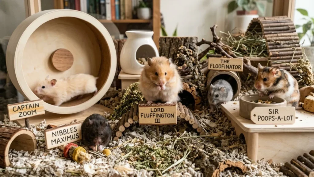  Funny Names for Hamsters
