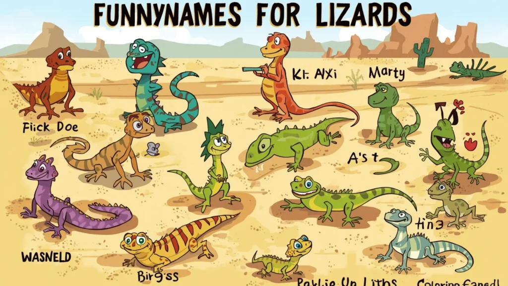 Funny Names for Lizards