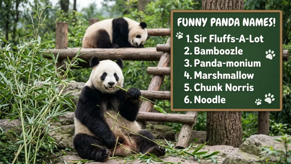 Funny Names for Pandas