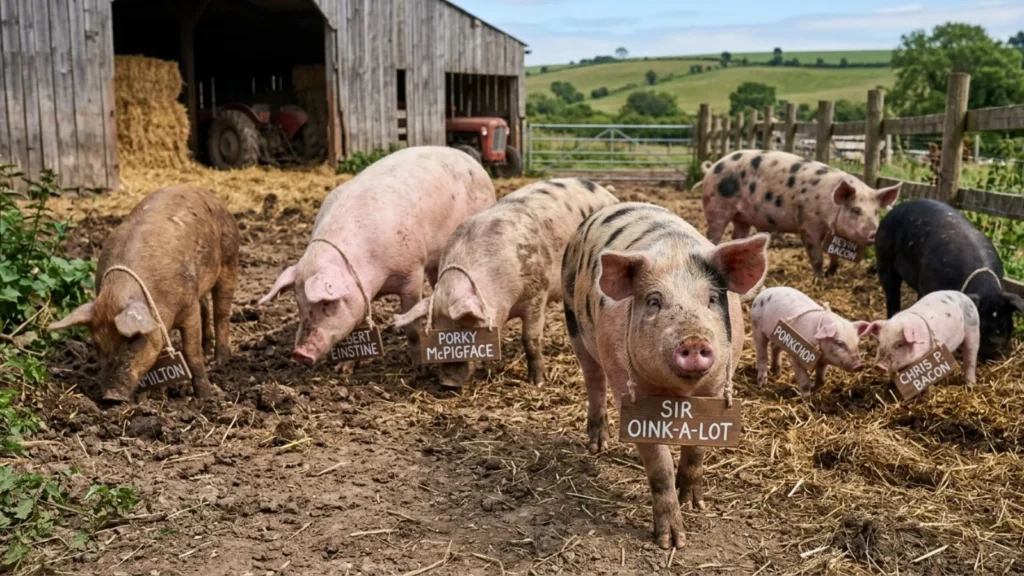 Funny Names for Pigs