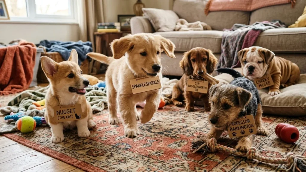 Funny Names for Puppies