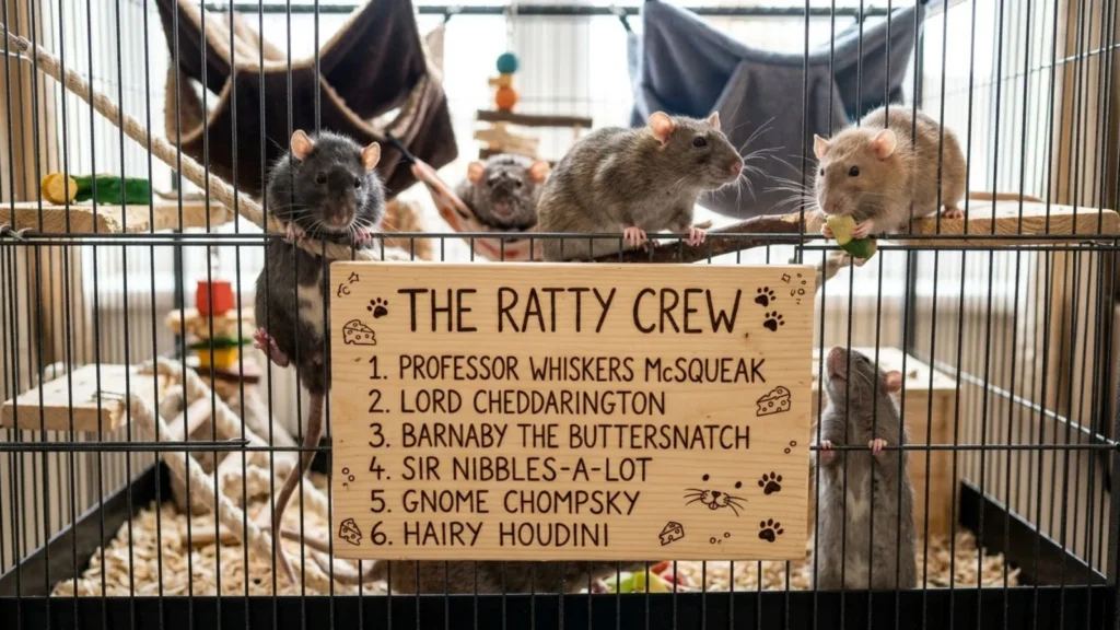  Funny Names for Rats