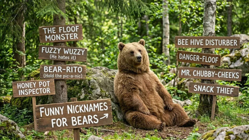 Funny Nicknames for Bears