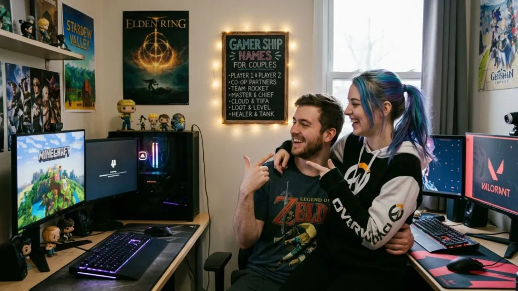 Gamer Ship Names for Couples