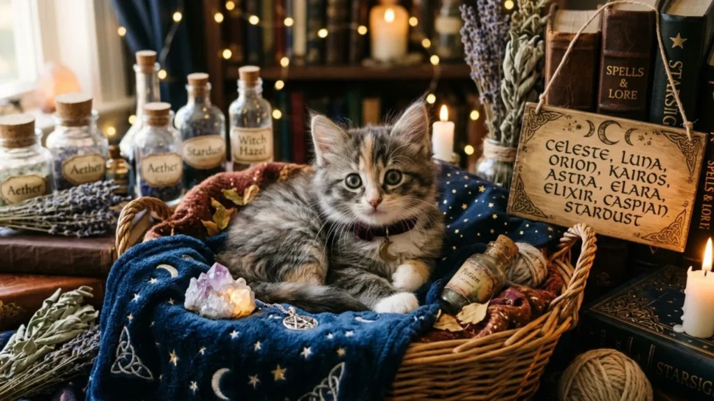  Mystical & Magical Names for Kittens