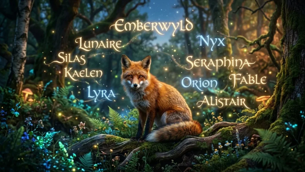 Mythical & Magical Names for Foxes