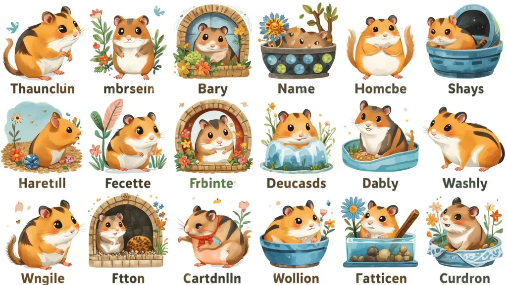  Names for Boy Hamsters