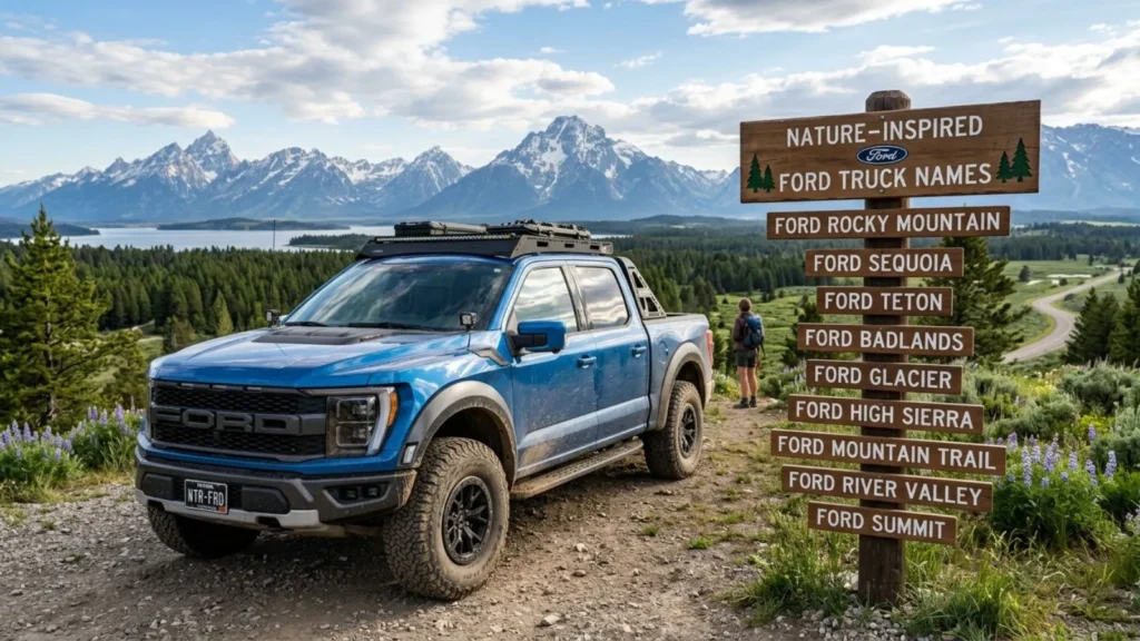 Nature-Inspired Ford Truck Names