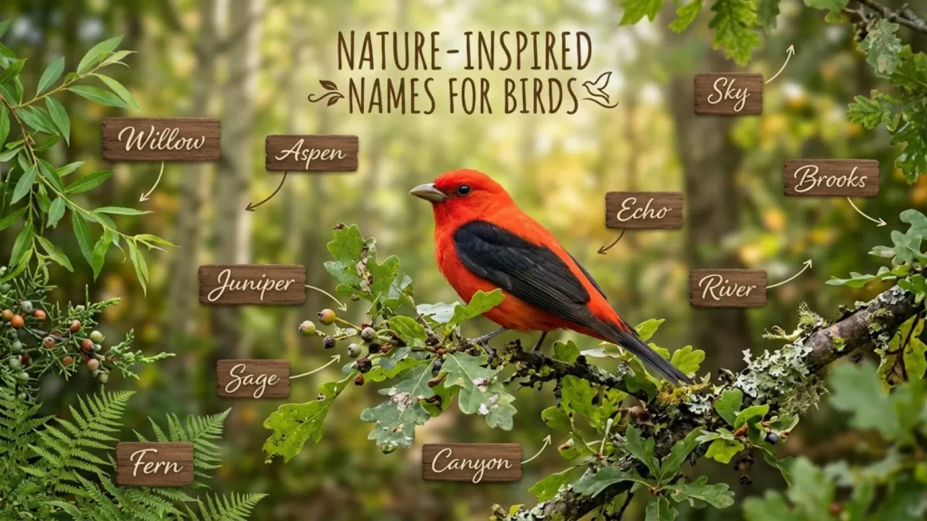 Nature-Inspired Names for Birds