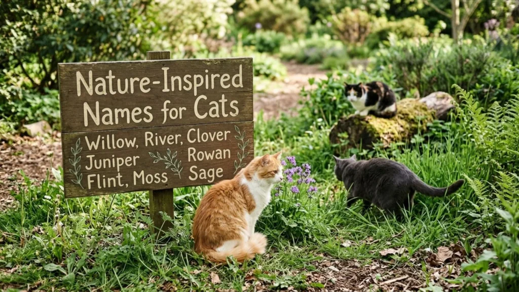 Nature-Inspired Names for Cats