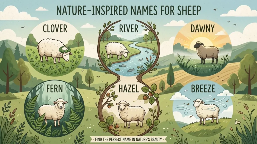 Nature-Inspired Names for Sheep