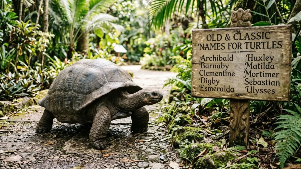 Old & Classic Names for Turtles