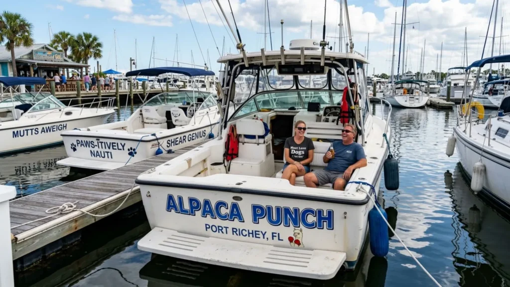Pet & Animal-Themed Hilarious Boat Names