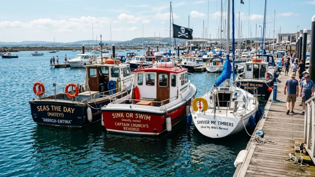 Pirate-Themed Hilarious Boat Names