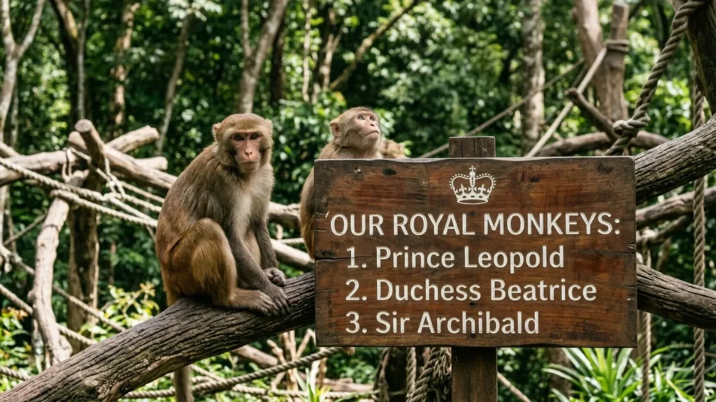  Royal Names for Monkeys