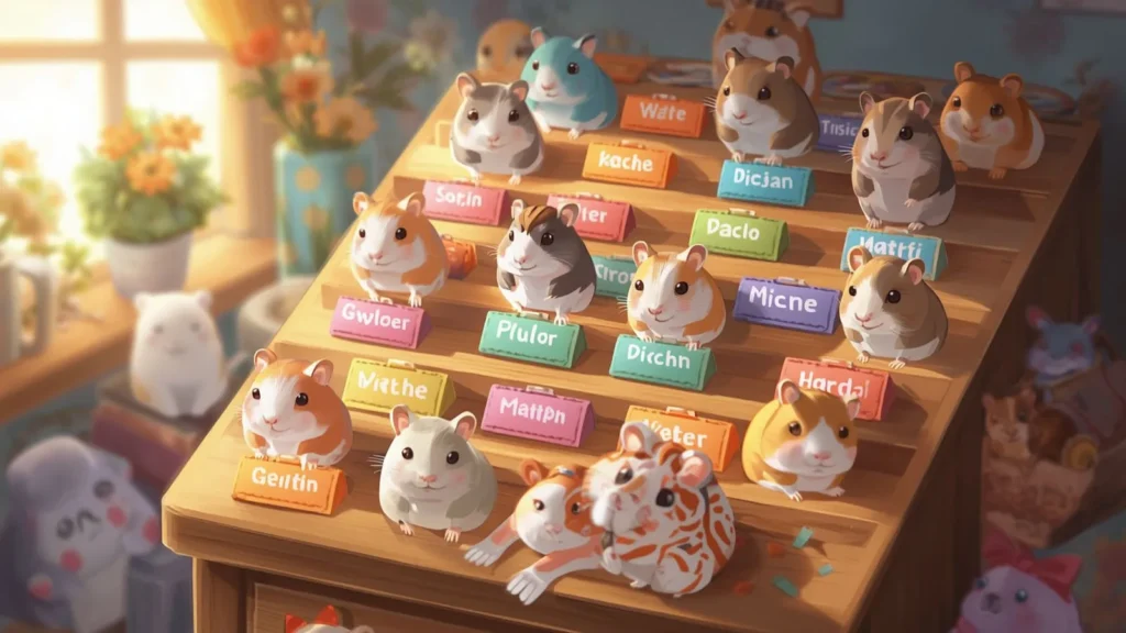 Tiny & Miniature-Inspired Names for Hamsters