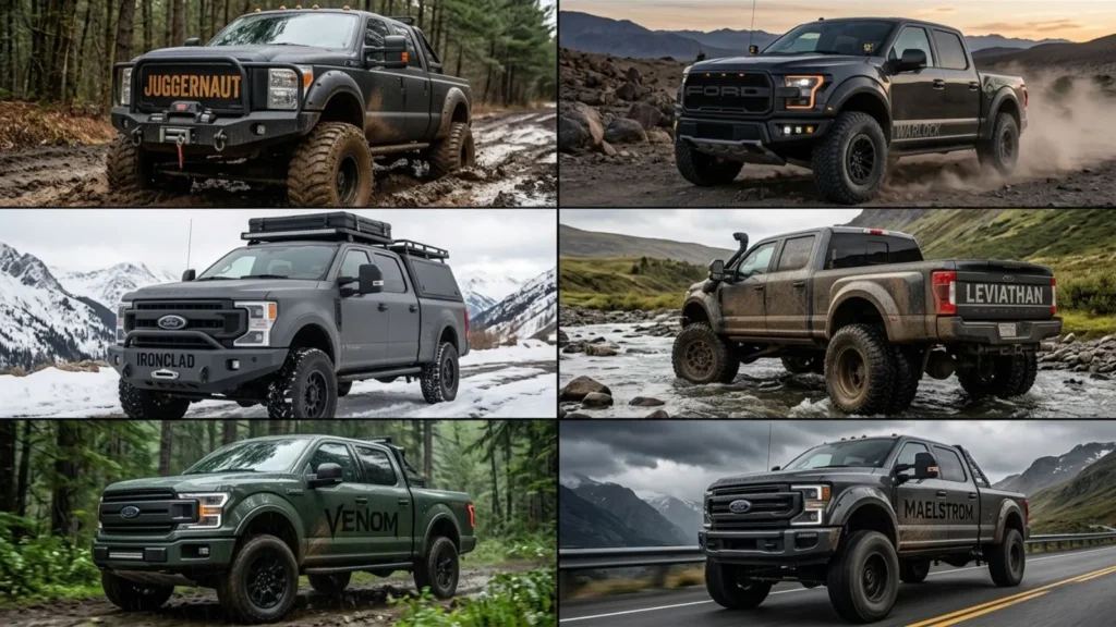 Tough & Badass Ford Truck Names