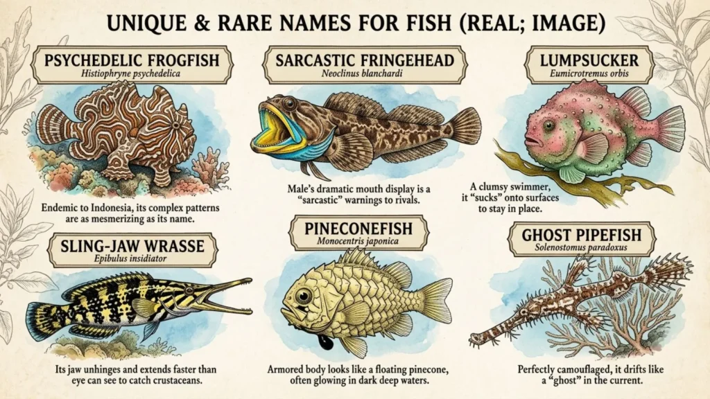 Unique & Rare Names for Fish