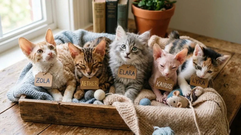 Unique & Rare Names for Kittens