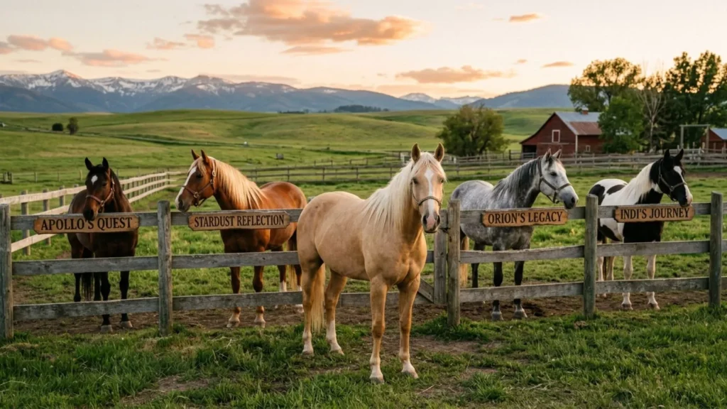 Unique Names for Horses