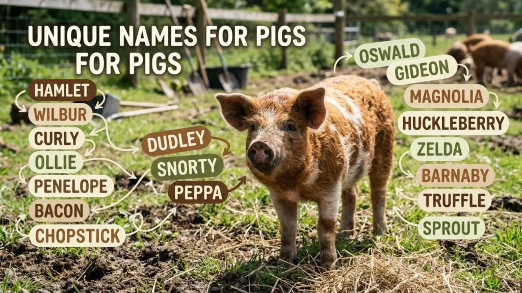 Unique Names for Pigs