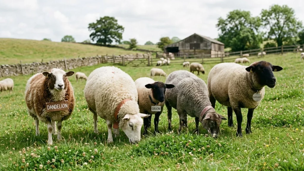 Unique Names for Sheep